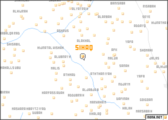 map of Siḩāq