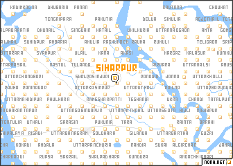 map of Siharpur