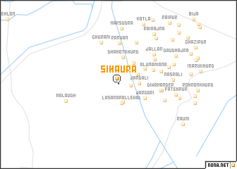 map of Sihaura