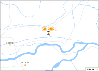 map of Sihāwal