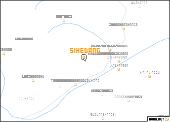 map of Sihedang