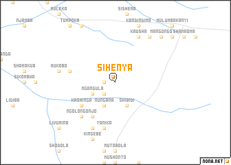 map of Sihenya