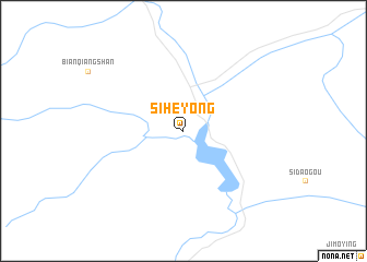 map of Siheyong