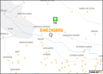 map of Sihezhuang