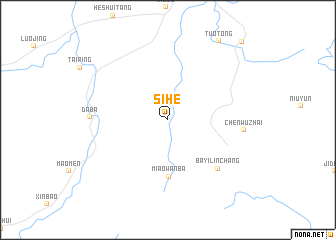 map of Sihe