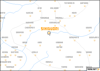 map of Sihiduori