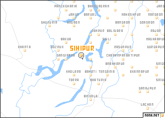 map of Sihipur