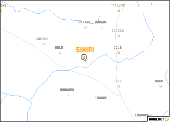 map of Sihiri