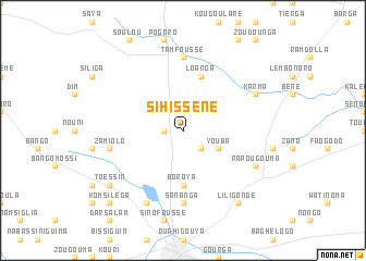 map of Sihissène