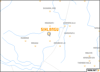 map of Sihlangu