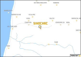 map of Sihochac