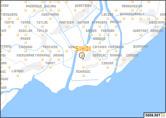 map of Sĩ Hội
