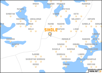 map of Sihole