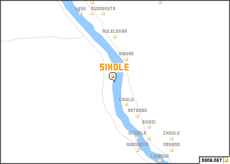 map of Sihole