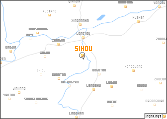 map of Sihou