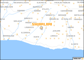 map of Sihuapilapa