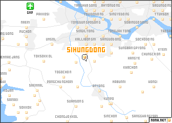 map of Sihŭng-dong