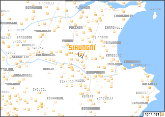 map of Sihŭng-ni