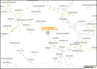 map of Sihwa-ri