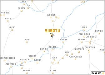 map of Siibatu