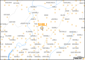 map of Siibli