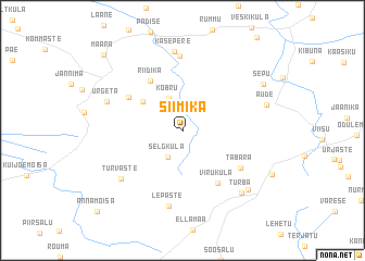 map of Siimika