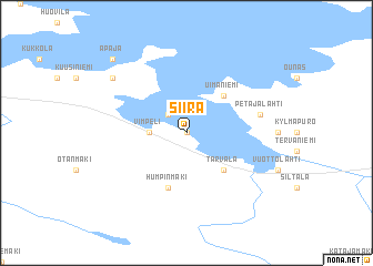 map of Siira