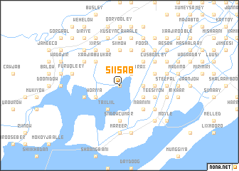 map of Siisab