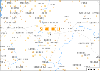 map of Siiwohnbli