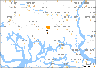 map of Sii