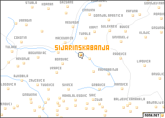 map of Sijarinska Banja