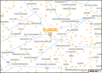 map of Sijāwal