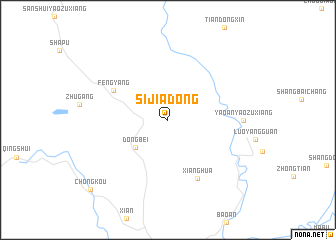 map of Sijiadong