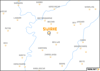 map of Sijiahe