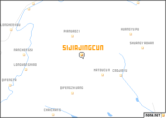 map of Sijiajingcun