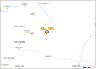 map of Sijiapu