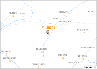 map of Sijiazi