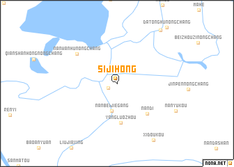 map of Sijihong