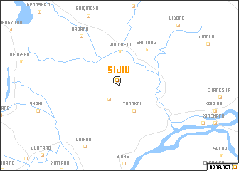 map of Sijiu