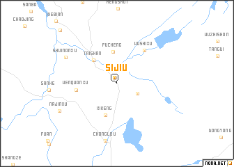 map of Sijiu