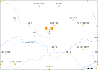 map of Sījo