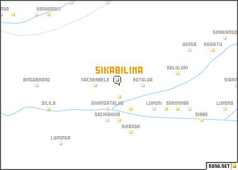 map of Sikabilima