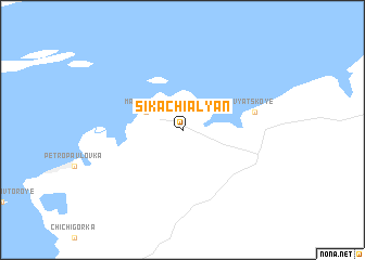 map of Sikachi-Alyan