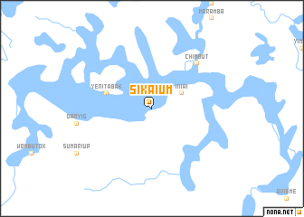 map of Sikaium