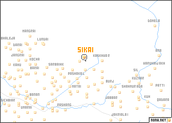 map of Sikai