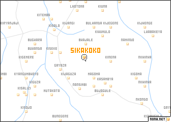 map of Sikakoko