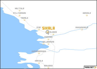 map of Sikala