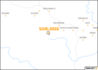 map of Sikalongo