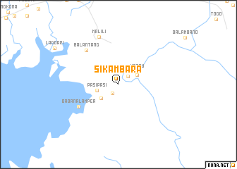 map of Sikambara