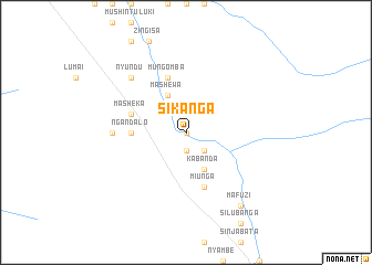 map of Sikanga